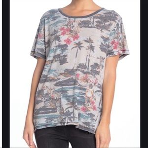 Free People Tourist Short Sleeve Tee sz L